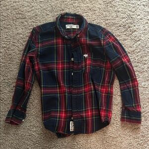abercrombie kids Plaid Button-Up Shirt